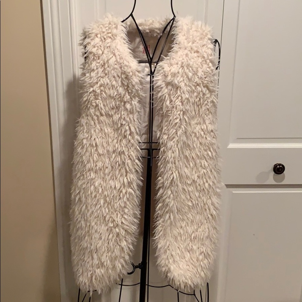 Fuzzy Shag Vest - One Size Fits Most